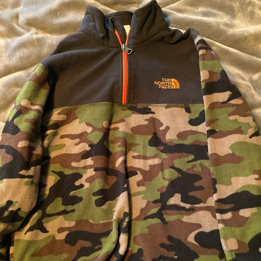 North Face half zip fleece